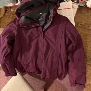 Lands' End Women's Ski Jacket - Purple
